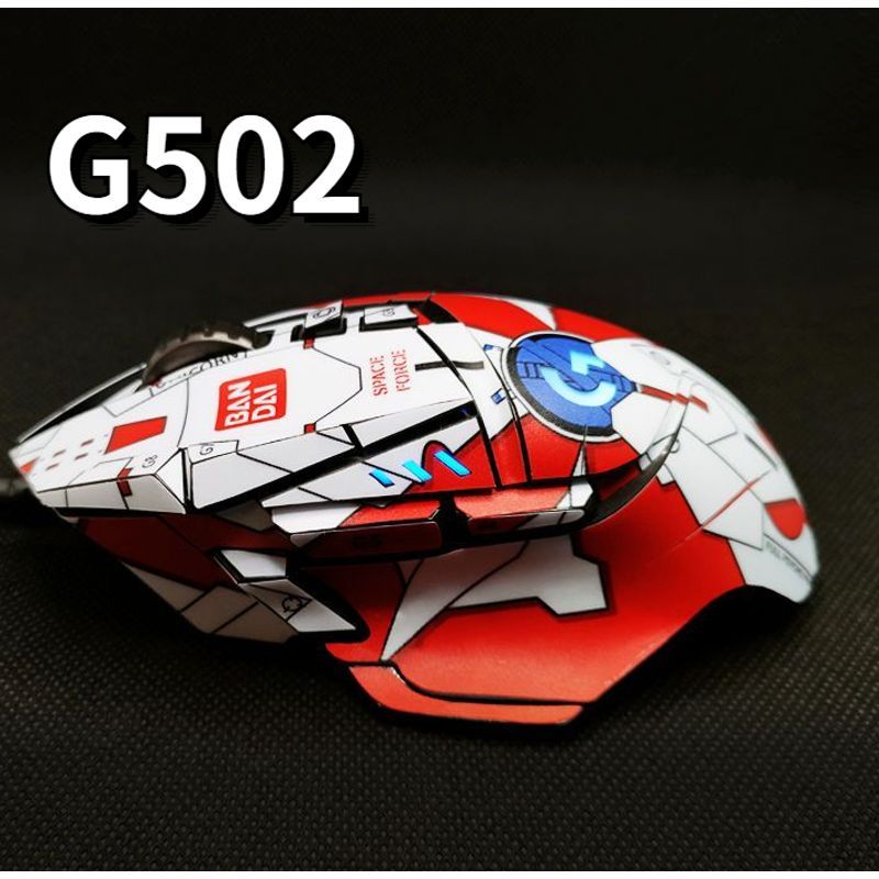 Suitable for G502 Hero stickers, G502 gaming mouse shell anime-style sweat-absorbing stickers