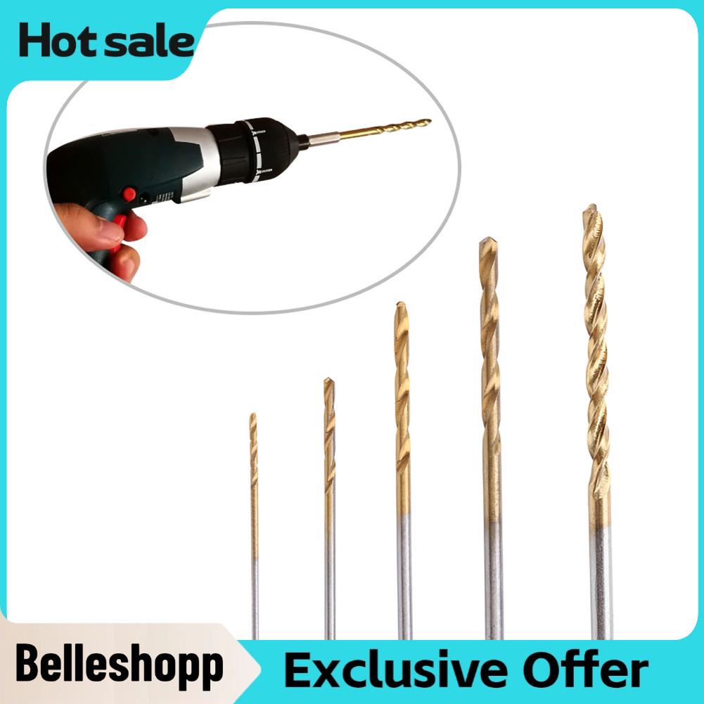 Belleshopp Belleshopp Bộ Mũi Khoan Tay 50 Mini Thép Tốc Độ Cao Bit Dụng Cụ Nhựa Gỗ Trang Sức Nhựa Jo