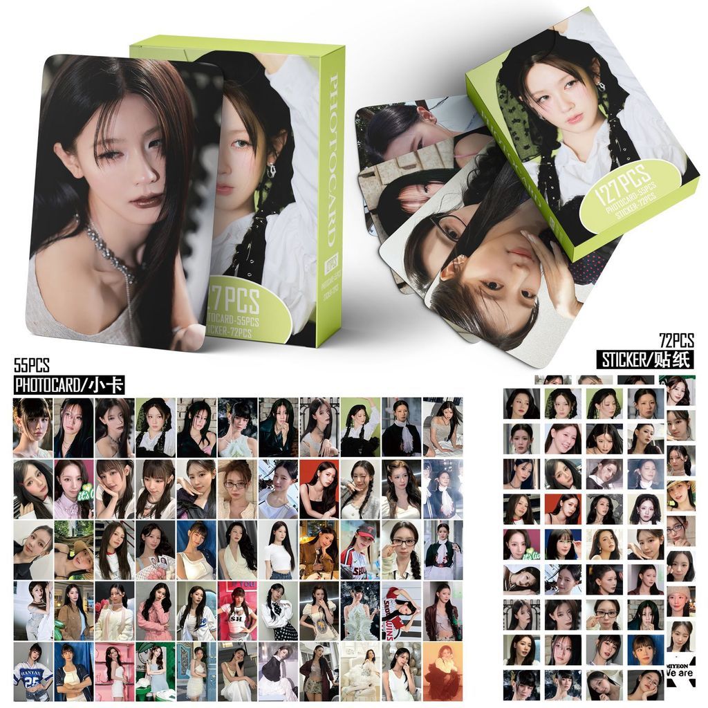 127 I-DLE MIYEON Weijuan Zhao Meiyeon Photocard Sticker CHÚNG TÔI LÀ Thẻ GIDLE