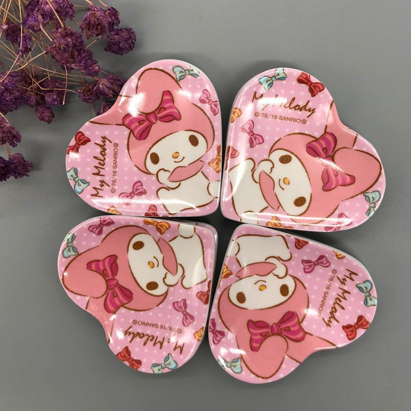 Seasoning12y Tea cute packaging restaurant sugar cube ingredients fragile cute heart-shaped plate ne