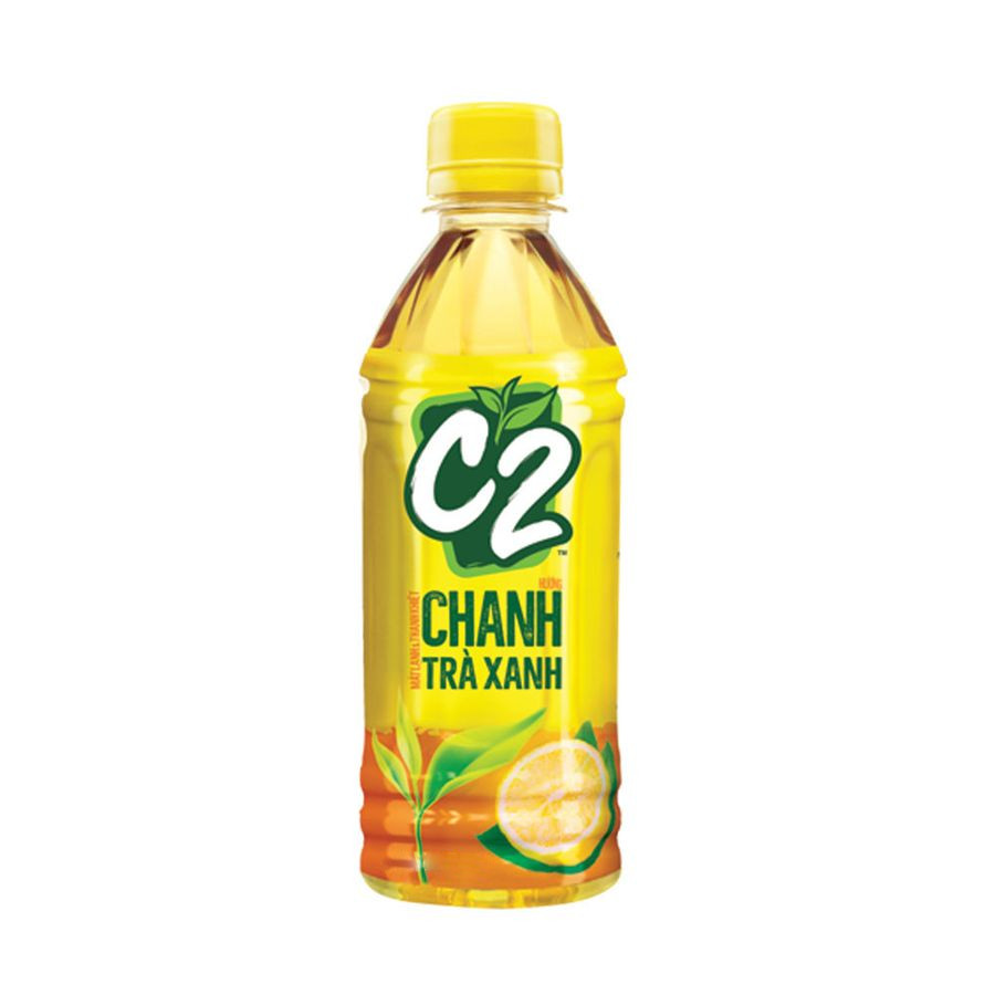 Trà xanh C2 chanh chai 355ml - 00128
