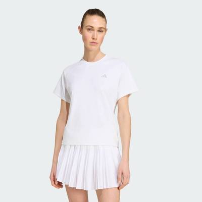 adidas Quần vợt ÁO THUN CLUB TENNIS CLIMACOOL Nữ trắng KQ8253
