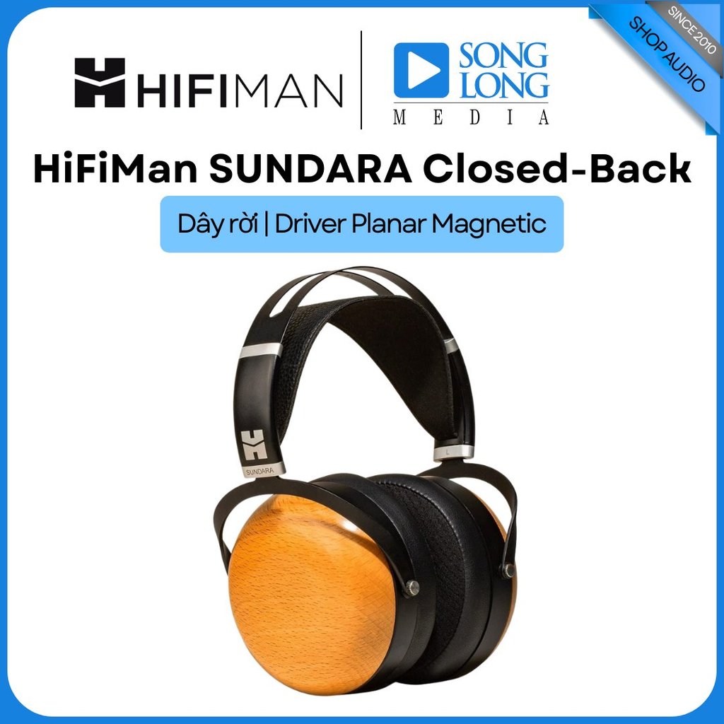 Tai nghe chùm đầu HiFiMan SUNDARA Closed-Back -  Hàng Chính Hãng - Songlongmedia