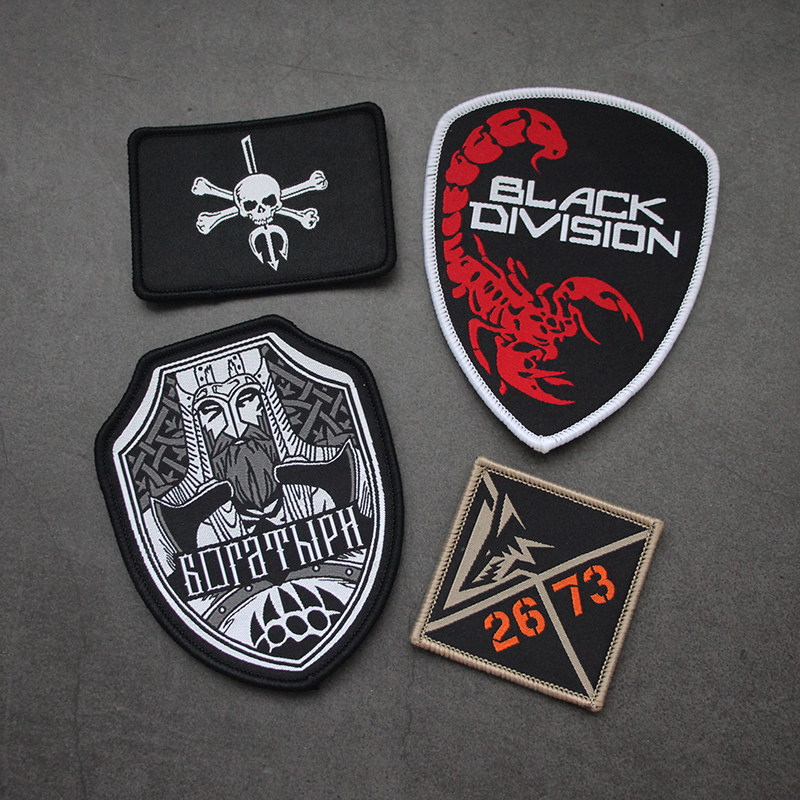 Escape from Tarkov ultra-fine woven patch Velcro game accessory armband creative black fox morale ba