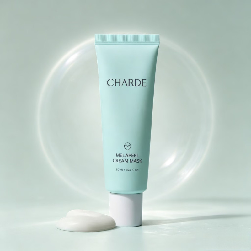 CHARDE Brightening Smear Facial Mask Softens Old Cuticle Unclogs Lỗ chân lông Giảm màu vàng xỉn màu 