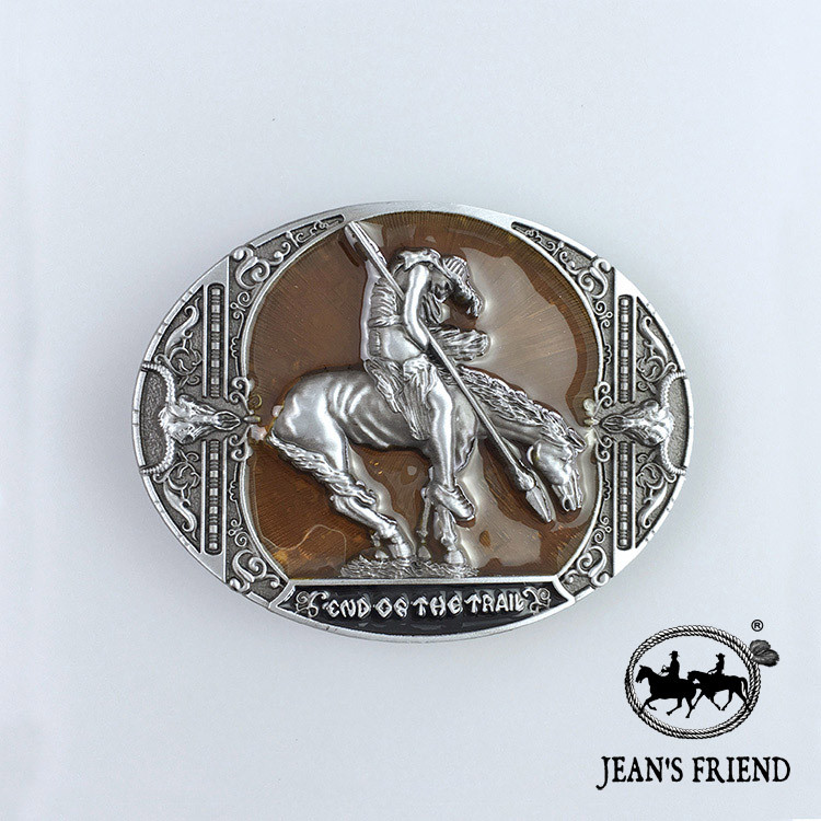 Denim Good Partner Western Denim Style Indian Series Cowboy Cowgirl Khóa thắt lưng phù hợp