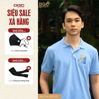 Áo Polo Nam Ngắn Tay DGC Dáng Regular Fit, Chất Vải Thoáng Mát Ít Nhăn - SAPBB30M