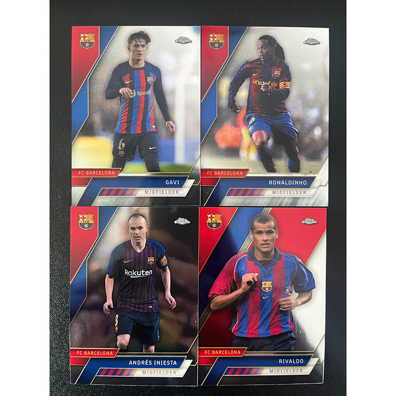 Thẻ Ngôi Sao Little Roy Nesta Purtrias 2023 Topps Barcelona chrome
