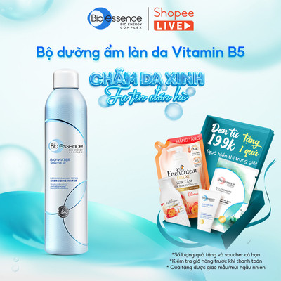 Bio-essence Vitamin B5 – Dưỡng Ẩm Làm Dịu Da: Tinh Chất Serum, Kem Dưỡng, Xịt Khoáng, Tẩy Trang, Kem Chống Nắng - LIVE