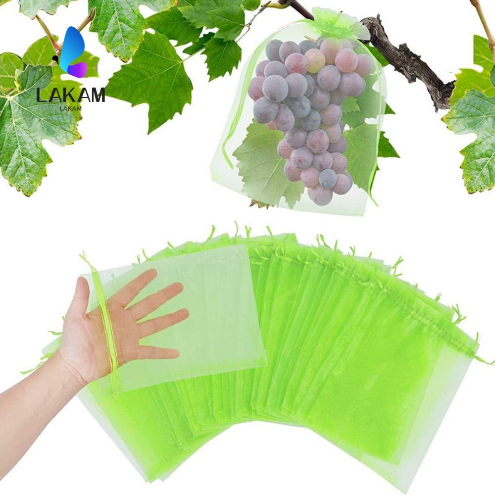 LAKAM 30 Chiếc Túi Bảo Vệ Thực Vật Dụng Cụ Làm Vườn Nylon Bảo Vệ Trái Cây Bảo Vệ Thực Vật Hoa Rau Dâ