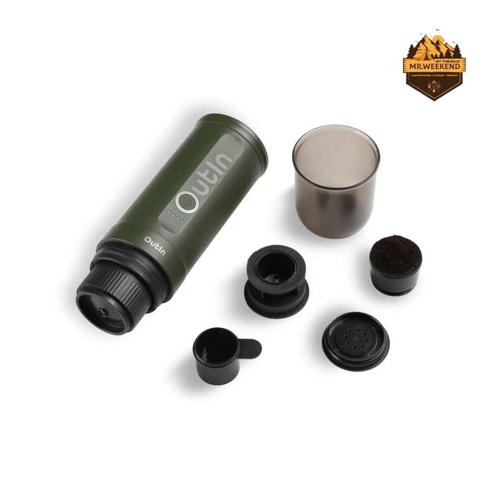 ✨ Máy Pha Cà Phê Outin Nano Traveler Espresso Gift Set - Chính hãng