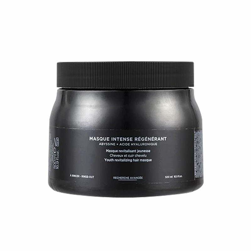 Mặt nạ tóc Kashi 500ml Cá muối kim cương đen Sửa chữa mạnh mẽ Nuôi dưỡng Ollie Soft Perm Dyeing Barb