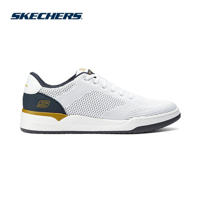 Giày Thể Thao Nam Skechers USA Streetwear Corliss Dorset - 210793-WHT Air-Cooled Memory Foam