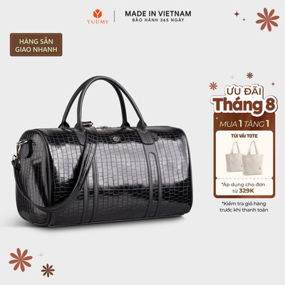 Túi du lịch Yuumy (Thời trang nữ đa năng cỡ lớn - Túi da Seasand YMTR6)