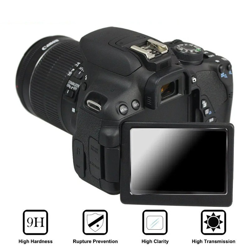 1-3 Chiếc 9H HD Kính Cường Lực Cho Casio EX-FR100L EX-FR110H EX-FR200 Z550 ZS27 ZS28 ZS29 FR100L FR1