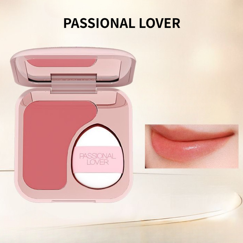 PASSIONAL LOVER Son kem tạo độ bóng dạng phấn phủ hiệu ứng ẩm mọng tông nude độ bão hòa thấp