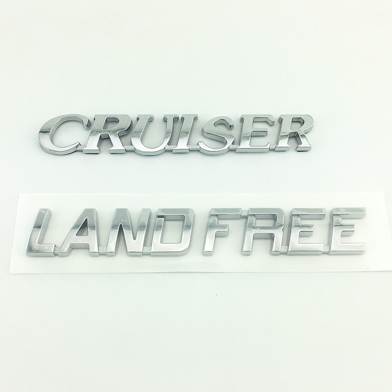Prado Land Cool Road Ze Land Patrol Logo LANDFREE / CRUISER Cản trước Logo chữ cái tiếng Anh
