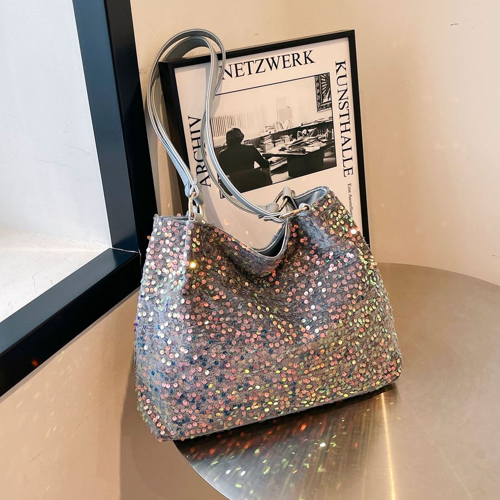 Túi xách Sequin Túi xách Sequin Châu Âu Mỹ Túi xách Sequin Thời trang Châu Âu Mỹ Sequin Túi xách đeo