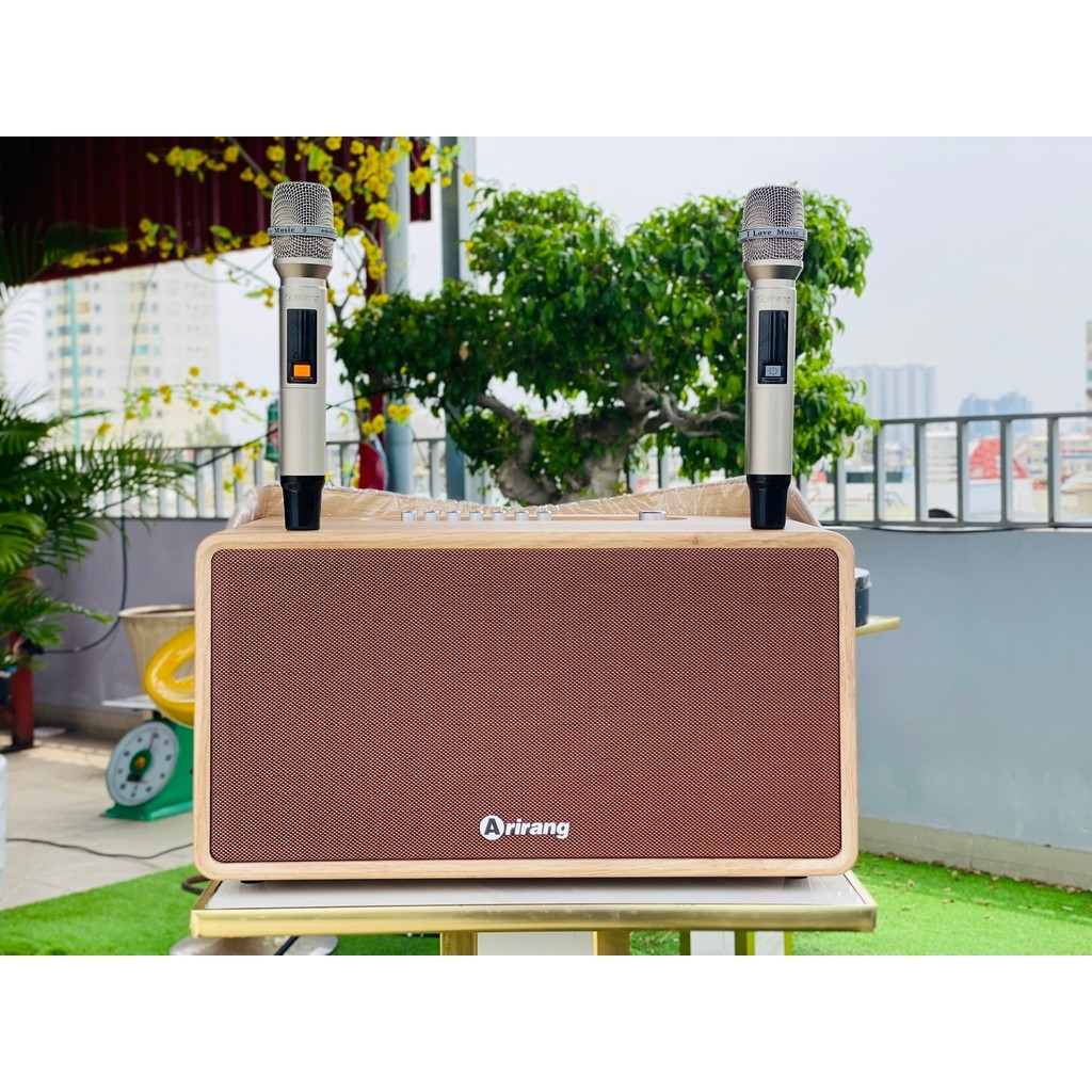 [ NEWWW ] LOA XÁCH TAY CỠ VỪA ARIANG MB2iW KÈM MICRO KHÔNG DÂY KẾT NỐI ND AUDIO