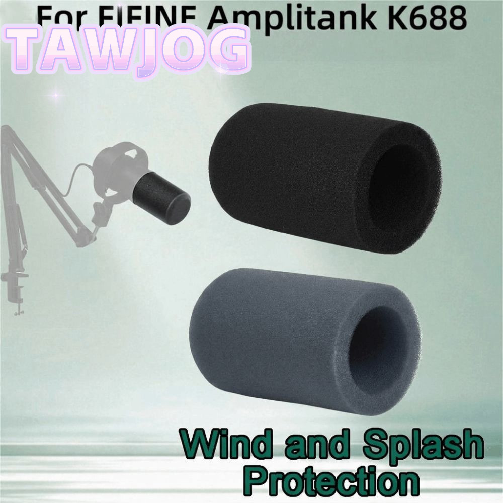 TAWJOG 1 Chiếc Mic Kính Chắn Gió, Vỏ Micro Xốp Thay Thế, Vỏ Lọc Pop Chống Gió Chuyên Nghiệp Cho FIFI