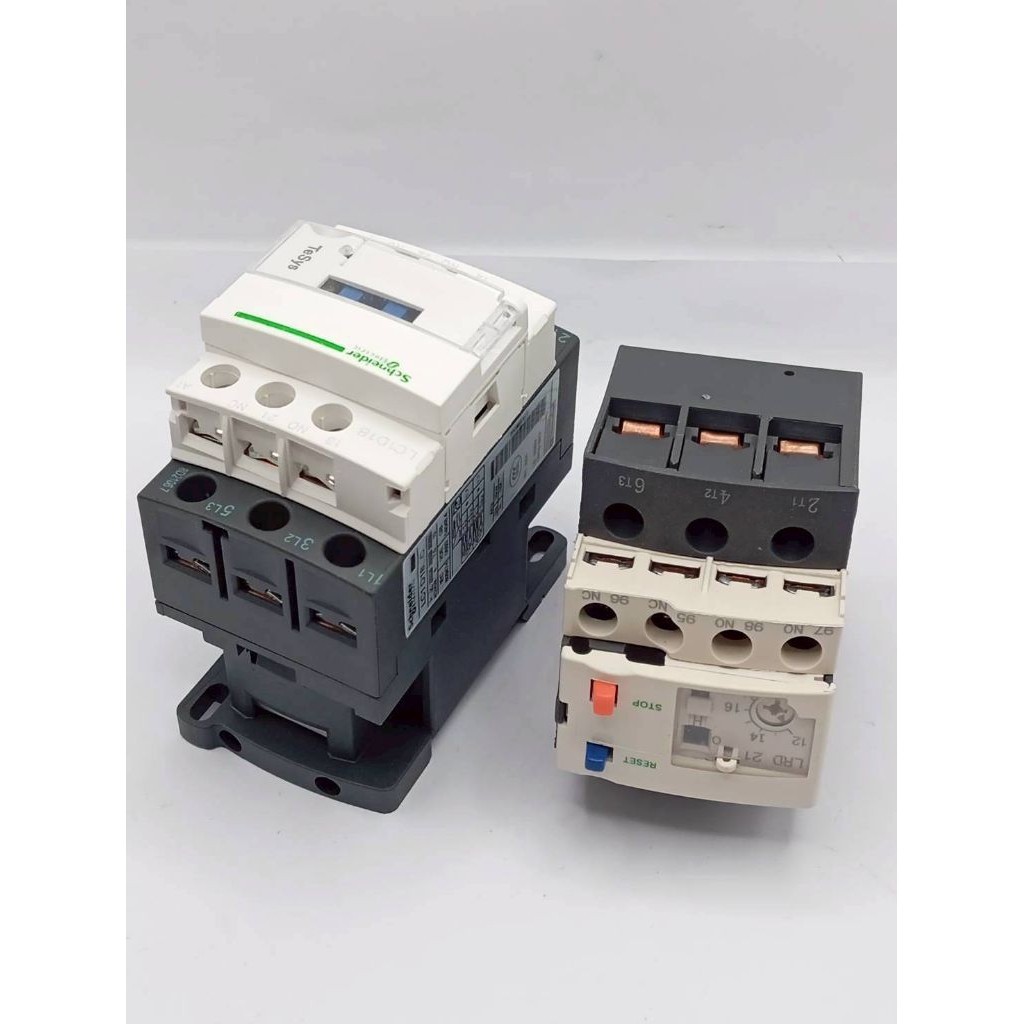 Cửa Hàng Giao Hàng Nhanh Tại Bangkok LC1D18 + Rơ Le Quá Tải LRD21C Schneider Điện Contactor Model LC