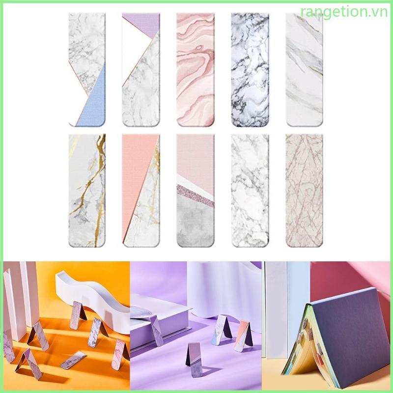 RAN 10 Cái Gói Da Từ Tính Đánh Dấu Trang Da Cho Người Yêu Sách Học Sinh