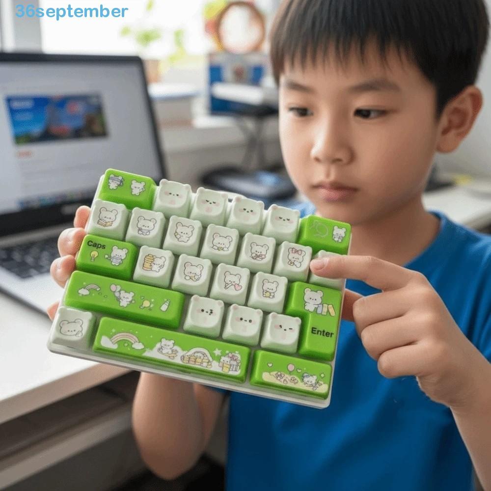 NHẬT BẢN Bàn Phím Fidget Toy, 26 Phím Cơ Bàn Phím Cơ Mini Cầu Vồng, Kích Thước Nhỏ Gọn Mịn Clicky Nh