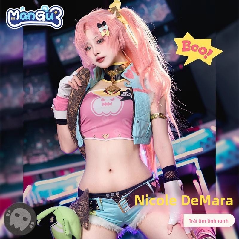 Cosplay Zenless Zone Zero Nicole Demara Giảo Hiệt Điềm Tâm nữ game