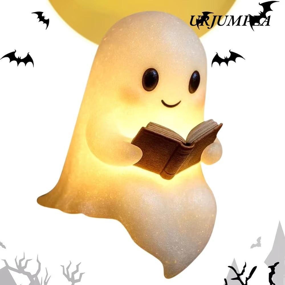 URJUMPEA Đèn ngủ ma Halloween, Trang trí Halloween Đồ trang trí Halloween Đèn đọc sách ma Halloween,