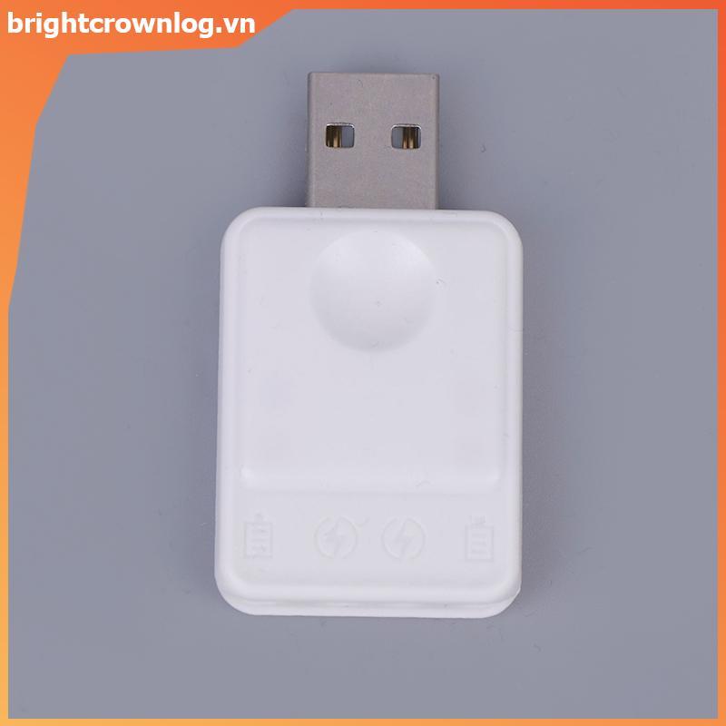 BRIGH CR425 Sạc Pin Phao Câu Cá Điện Sạc CR425 Pin Sạc USB 2 Lỗ Sạc Adapter Cho Phao Câu Cá LED,