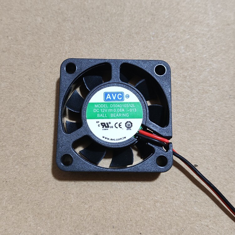 Thích hợp cho quạt làm mát cầu bắc và nam siêu yên tĩnh AVC 4010 4CM 12V 0.08A DS04010S12L