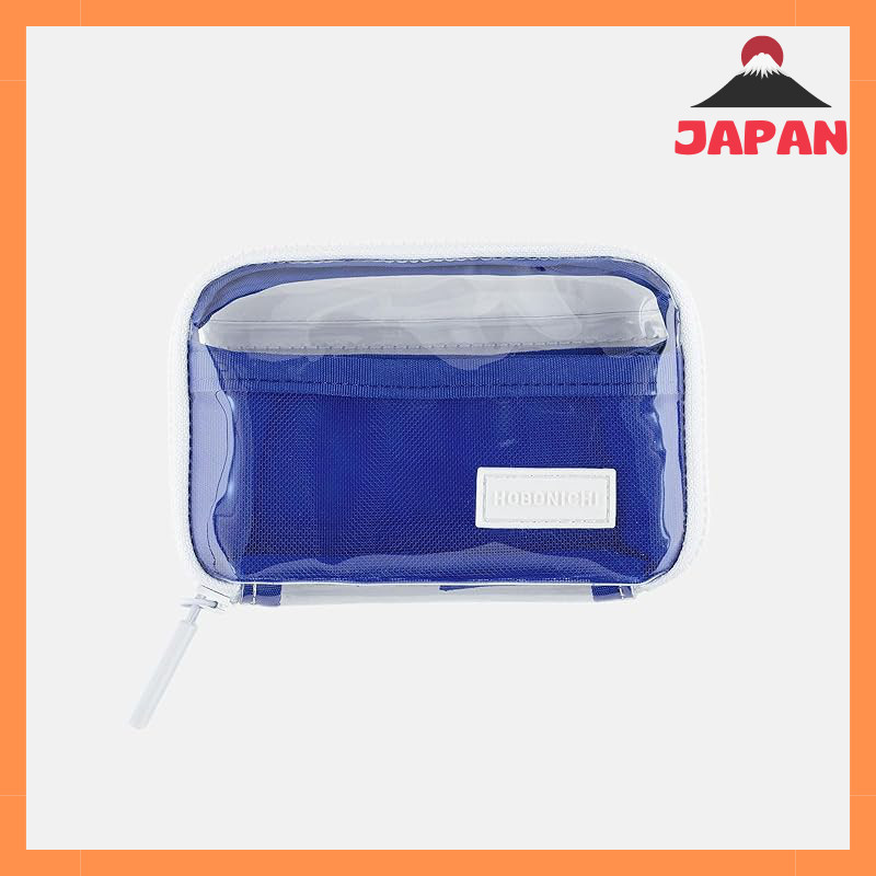 Hobonichi Drawer Pouch Pocket Transparent Blue