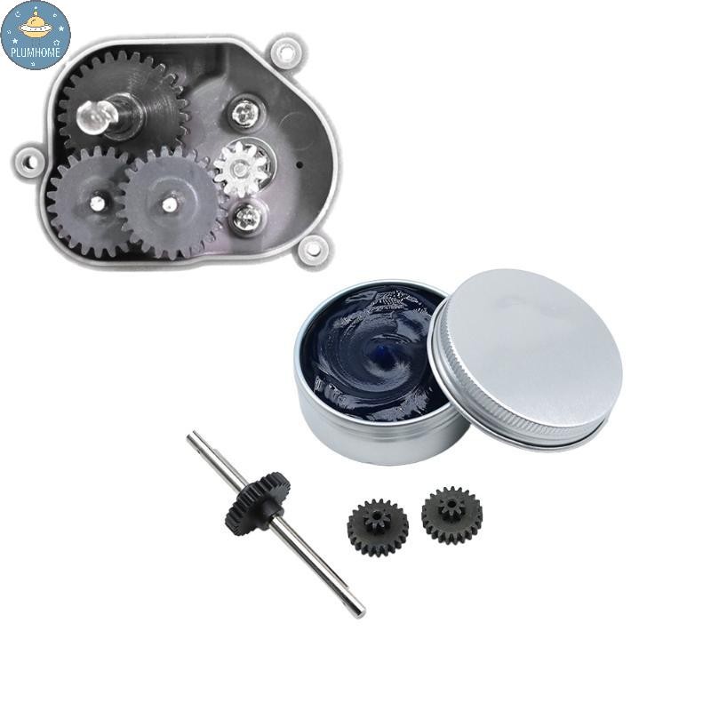 PLUMHOME 1 Bộ Hộp Số Cho MN Model 1 / 12 MN82 LC79 MN78 MN168 RC Phụ Kiện Xe Hơi Sửa Đổi Kim Loại Ph