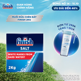 Muối Rửa Chén Bát Finish Salt - Bịch 2kg