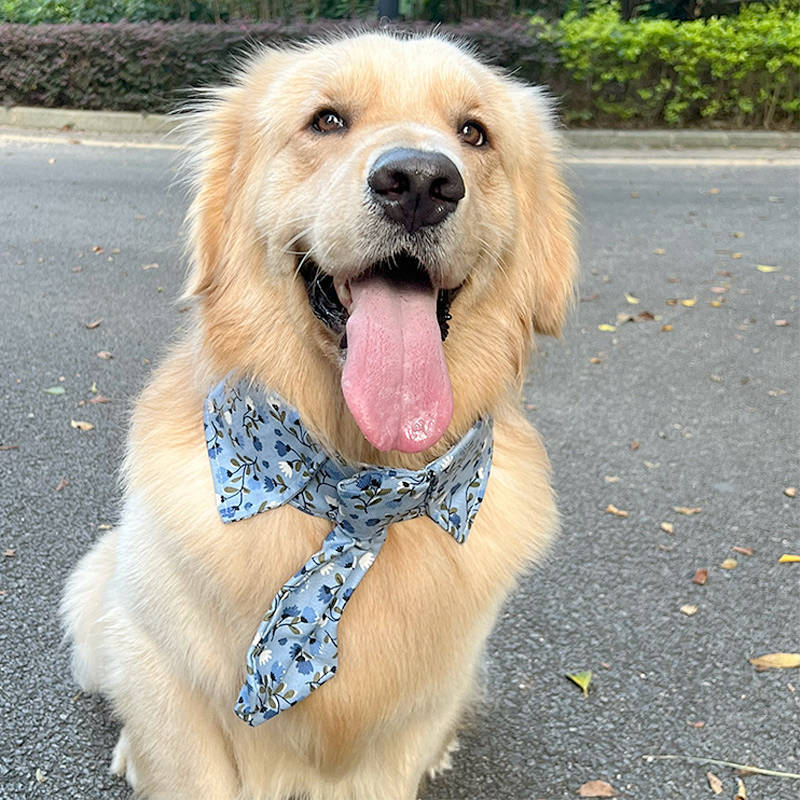 New Dog Tie Bow Tie Pet Cute Scarf Large, Medium and Small Dogs Golden Retriever Aras Dog Bow Tie I3