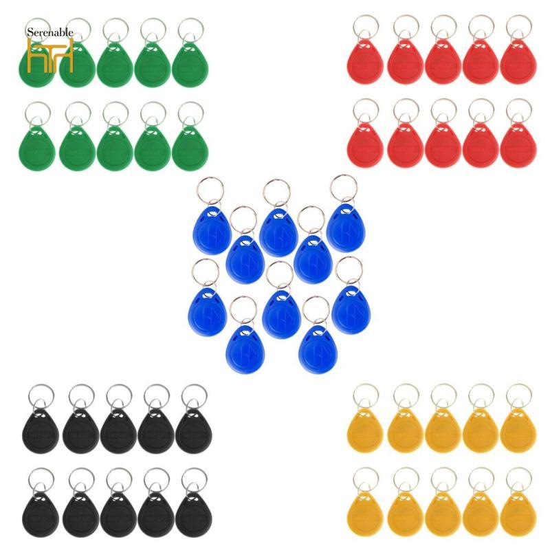125khz Proximity Key Fobs Test Access ID Card Token Thẻ, 10 gói / bộ - Xanh lá,