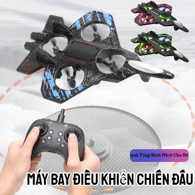 Máy Bay Điều Khiển Chiến Đấu,Chống Nước Và Chống Va đập,Và Nhẹ Dễ Dàng Sử Dụng,quà Tặng Sinh Nhật Ch