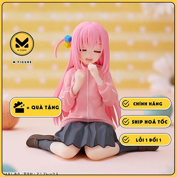 MÔ HÌNH Gotou Hitori - Bocchi the Rock - Premium Chokonose Figure - Chochoi no Choi Ver. (SEGA) FIGU