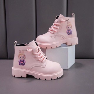  Bốt Bé Gái Bốt Siêu Nhẹ Cho Bé Từ 3 Tuổi Giày Bốt Bé Gái Bốt Martin Cổ Ngắn Khóa Kéo Boots Bé Gái Boot Trẻ Em 