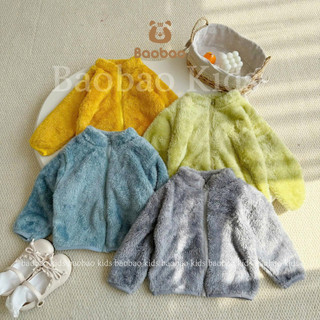 [BAOBAO-HÀNG SẴN] - ÁO KHOÁC LÔNG CAO CẤP MỀM MỊN GIỮ ẤM XINH XẮN ĐÁNG YÊU DÀNH CHO BÉ - T021