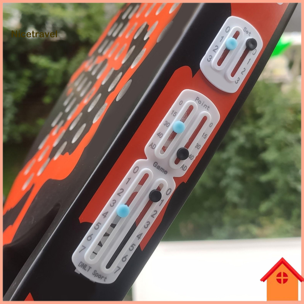 Máy ghi điểm Tennis & Padel Nhẹ, Dễ Gắn - Theo dõi Điểm Trò Chơi Quần Vợt, Padel, Pickleball