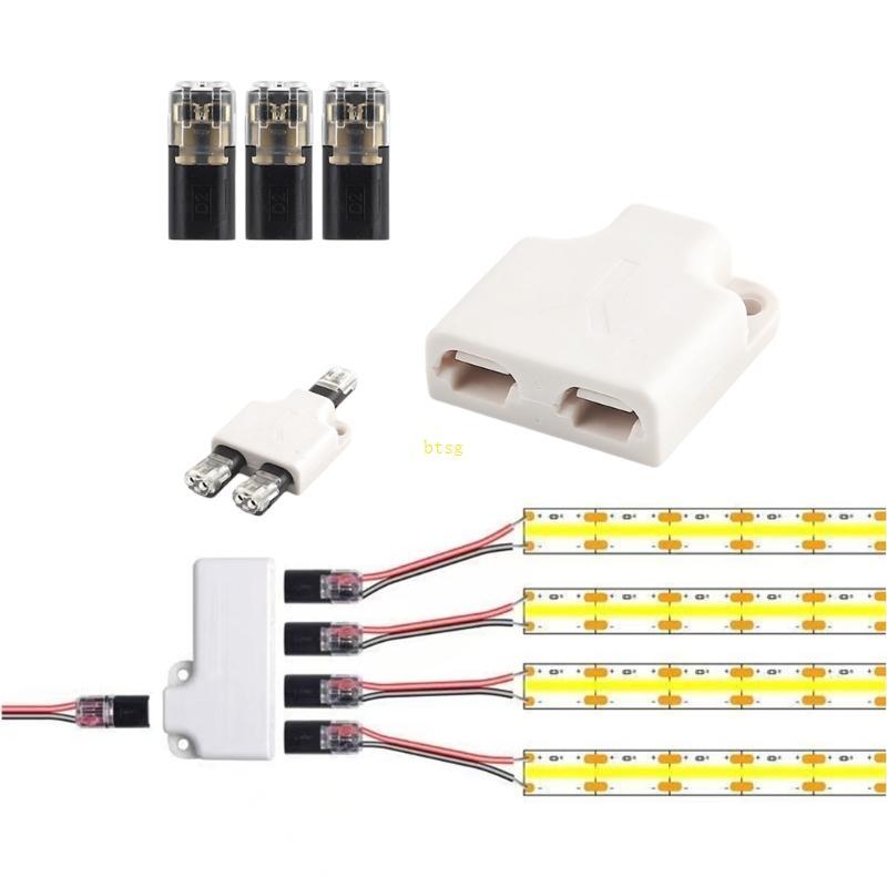 Btsg ABS 18AWG Dải LED Hộp Kết Nối Dây Ổn Định Truyền Dòng Điện 18AWG Cho Nhiều Thương Hiệu