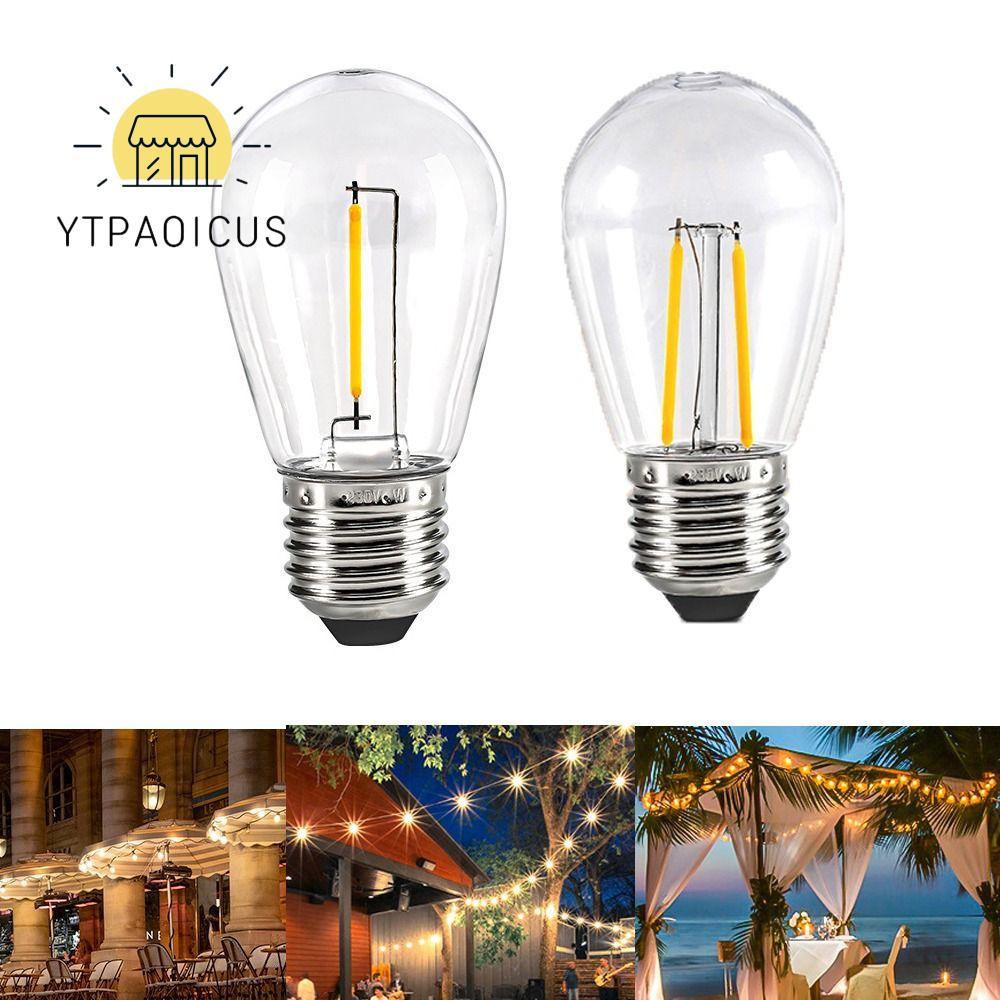 Bóng đèn LED YURUYI 1W 2W Sợi đốt E27