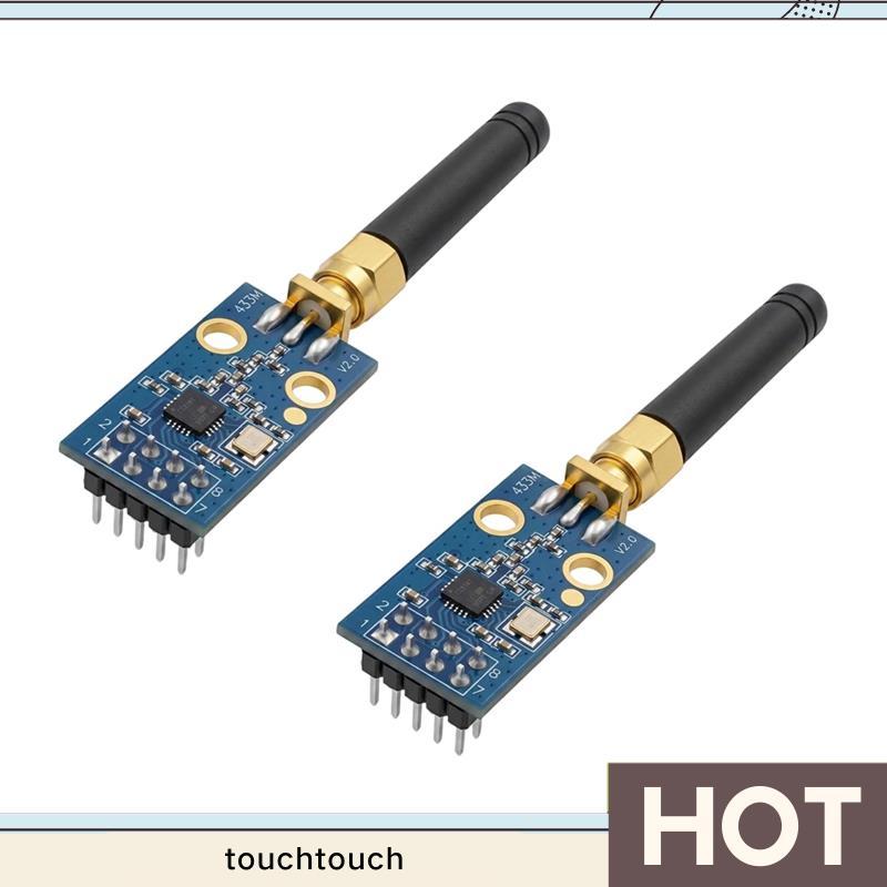 Mô-đun giao tiếp SPI với Ăng-ten SMA 2 Cái CC1101 Bảng truyền dữ liệu tầm xa Touchtouch Công suất th