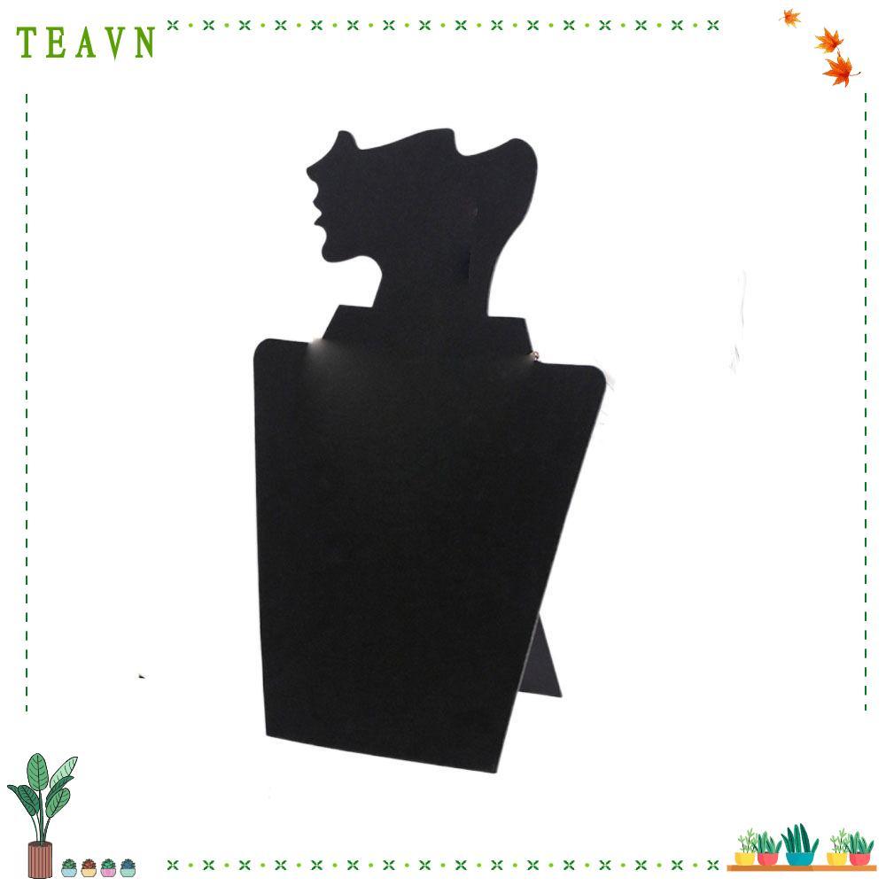 AEBYDEH Giá trưng bày trang sức hình nộm, Giá đỡ đồ trang sức bằng vải, Giá đỡ đồ trang sức hình nộm