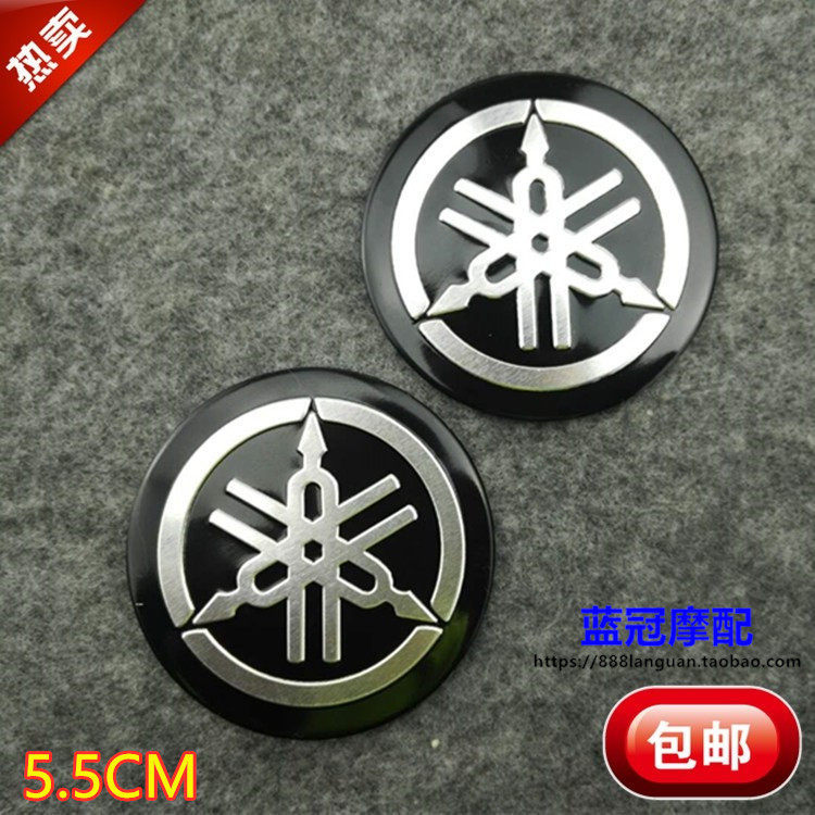 Stocksuitable cho Yamaha Logo Ba Chiều Kim Loại Yamaha Logo Decal Nhãn Dán Nhãn Yamaha Chỉnh Nĩa Miế