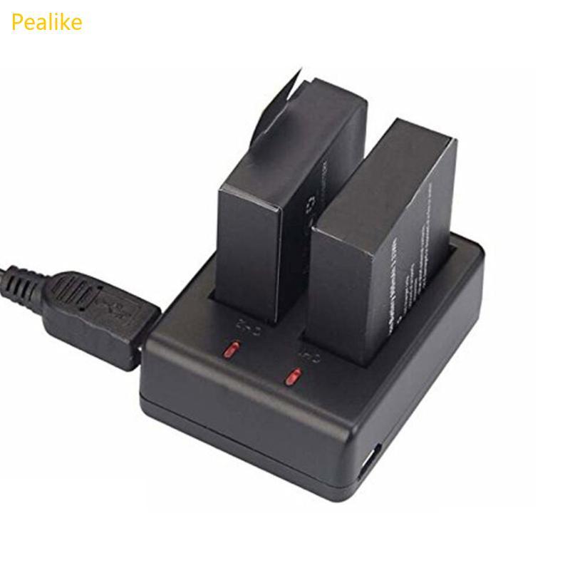 Bộ sạc Pealike cho phụ kiện trung tâm sạc máy ảnh chống nước EKEN SJ4000 H9R