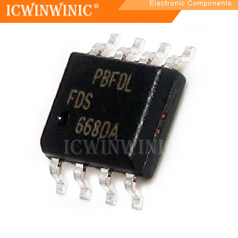 5 Mảnh FDS6680A FDS6680 6680 SOP-8 IC mạch tích hợp