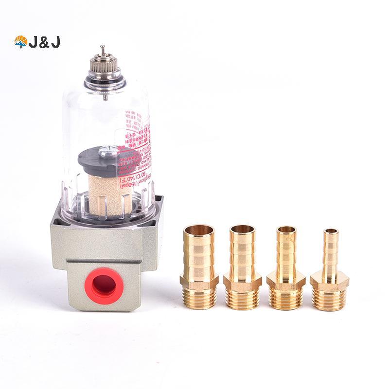 [J & J] Máy tách dầu động cơ Catch Tank Can Reservoir Tank Breather Filter Baffled [MỚI]