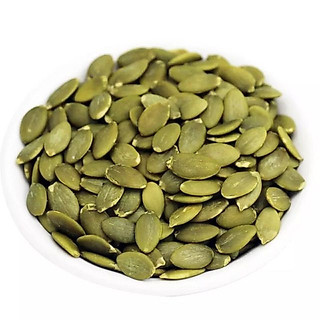 1KG NHÂN HẠT BÍ XANH - Hạt Sấy Khô Chưa Chín